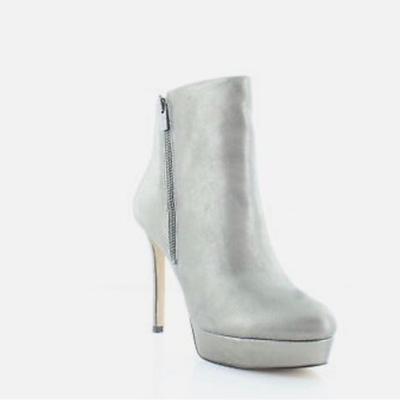 DKNY Jami Platform Ankle Women's Boots Lt Pewter - Picture 5 of 5